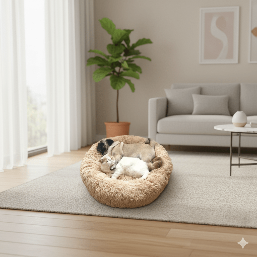 Lisslune | SLUMBERPAWS BED – Calming Dog Bed for Deep, Restful Sleep