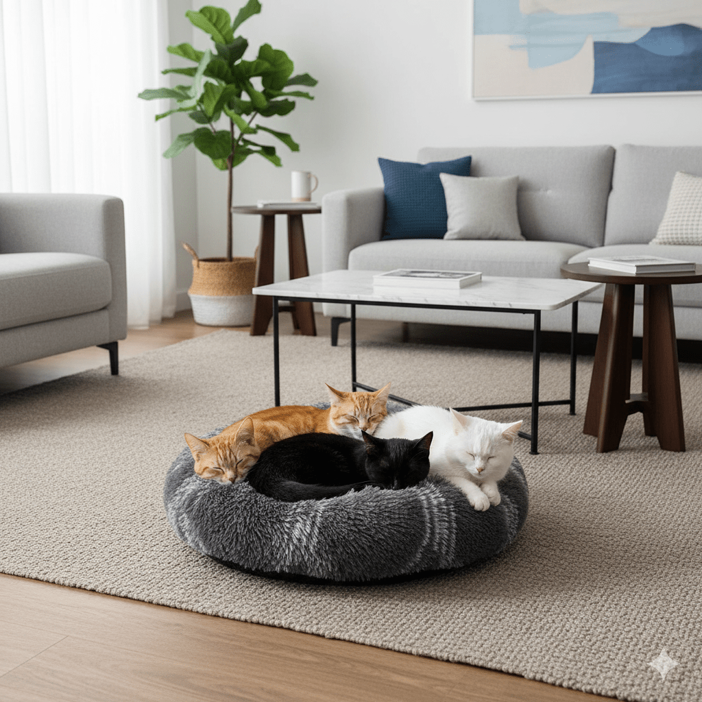 Lisslune | SLUMBERPAWS BED – Calming Dog Bed for Deep, Restful Sleep