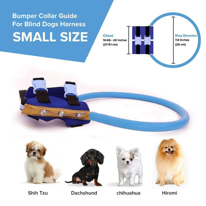 Lisslune | Bumper Collar Guide For Blind Dogs Harness