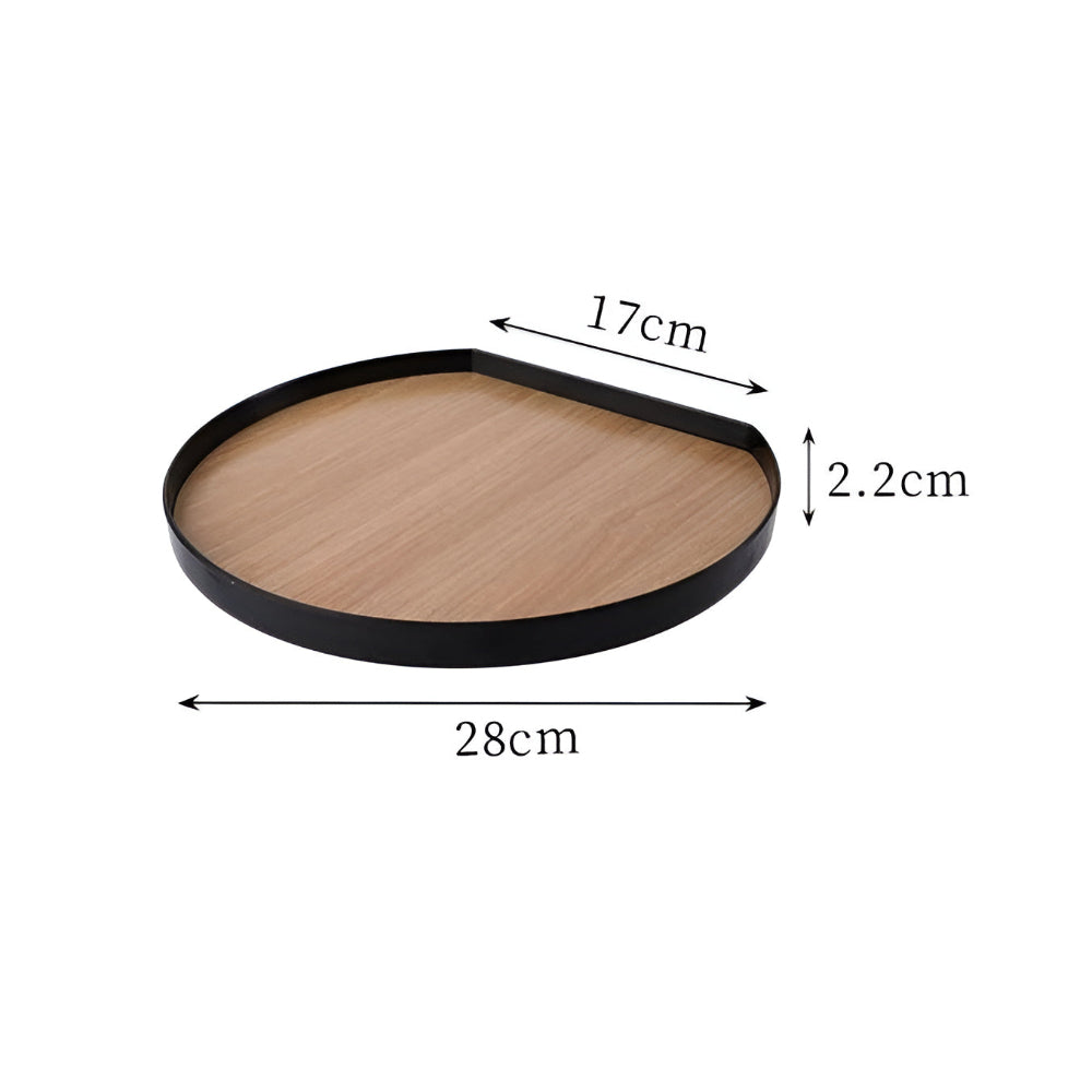 Lisslune | Modern Circle Dining Tray