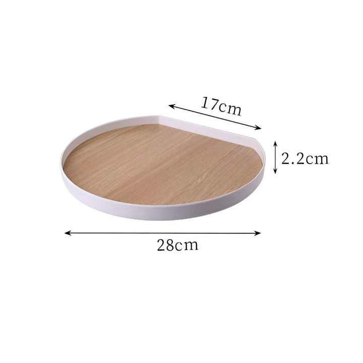 Lisslune | Modern Circle Dining Tray