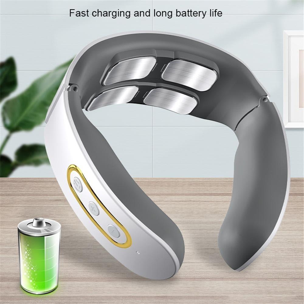 Lisslune | Smart 4D Neck and Shoulder Massager with Heat for Neck and Shoulder Relief