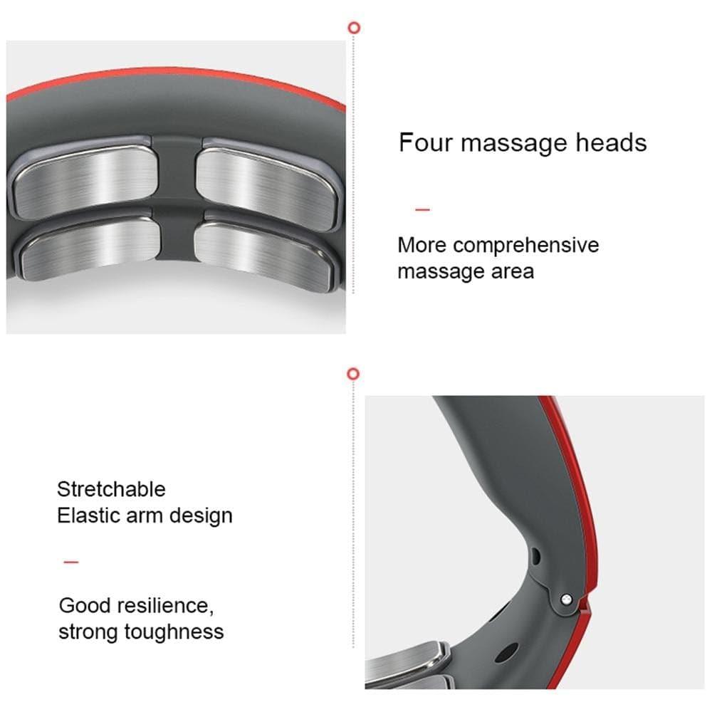Lisslune | Smart 4D Neck and Shoulder Massager with Heat for Neck and Shoulder Relief