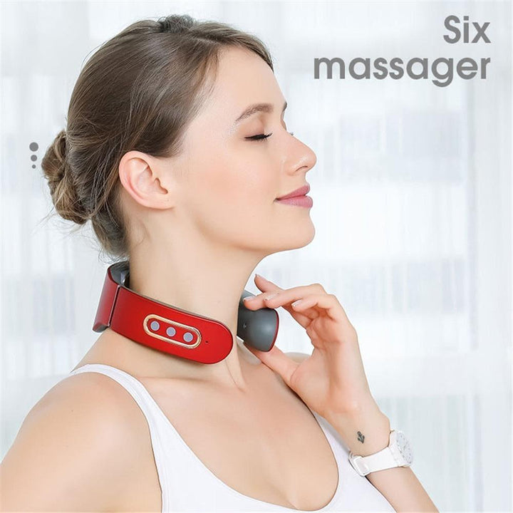 Lisslune | Smart 4D Neck and Shoulder Massager with Heat for Neck and Shoulder Relief