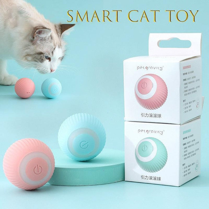 Lisslune | Electric Interactive Rolling Ball Toy for Cats - Endless Playtime Adventure