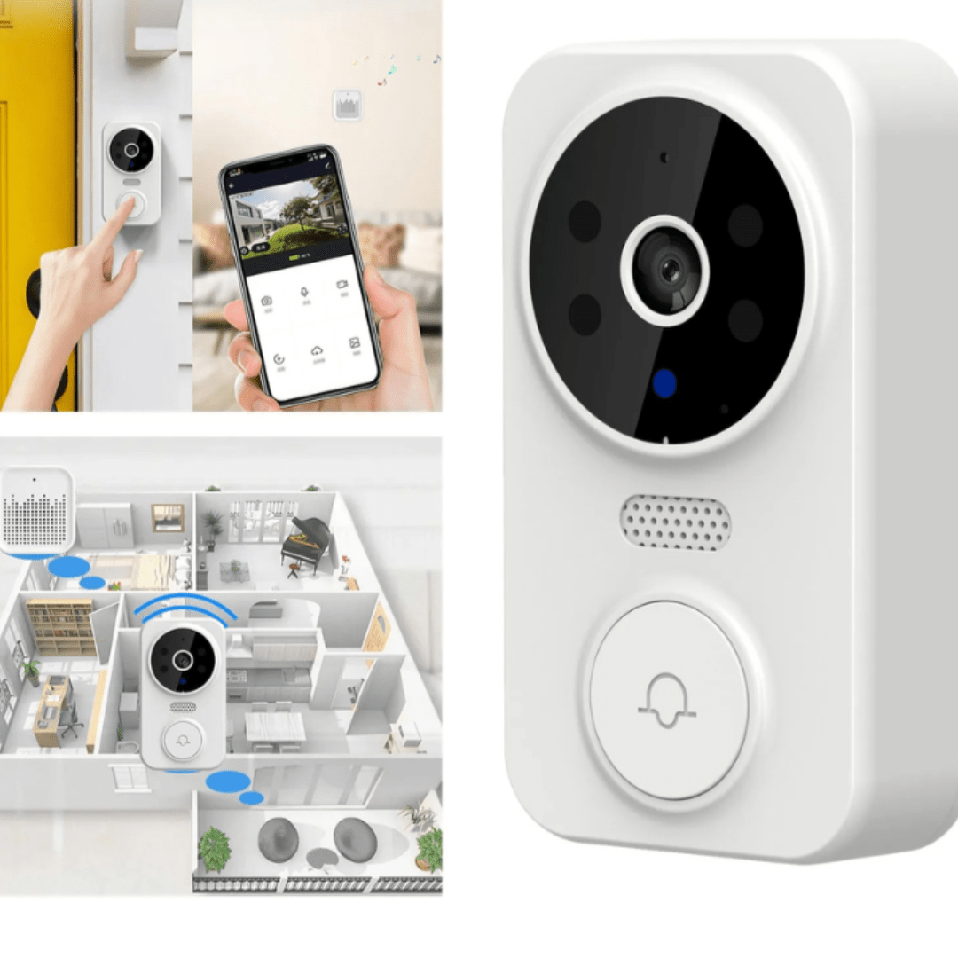 Lisslune | SmartView Doorbell – Intelligent Doorbell with HD Camera & Motion Sensor