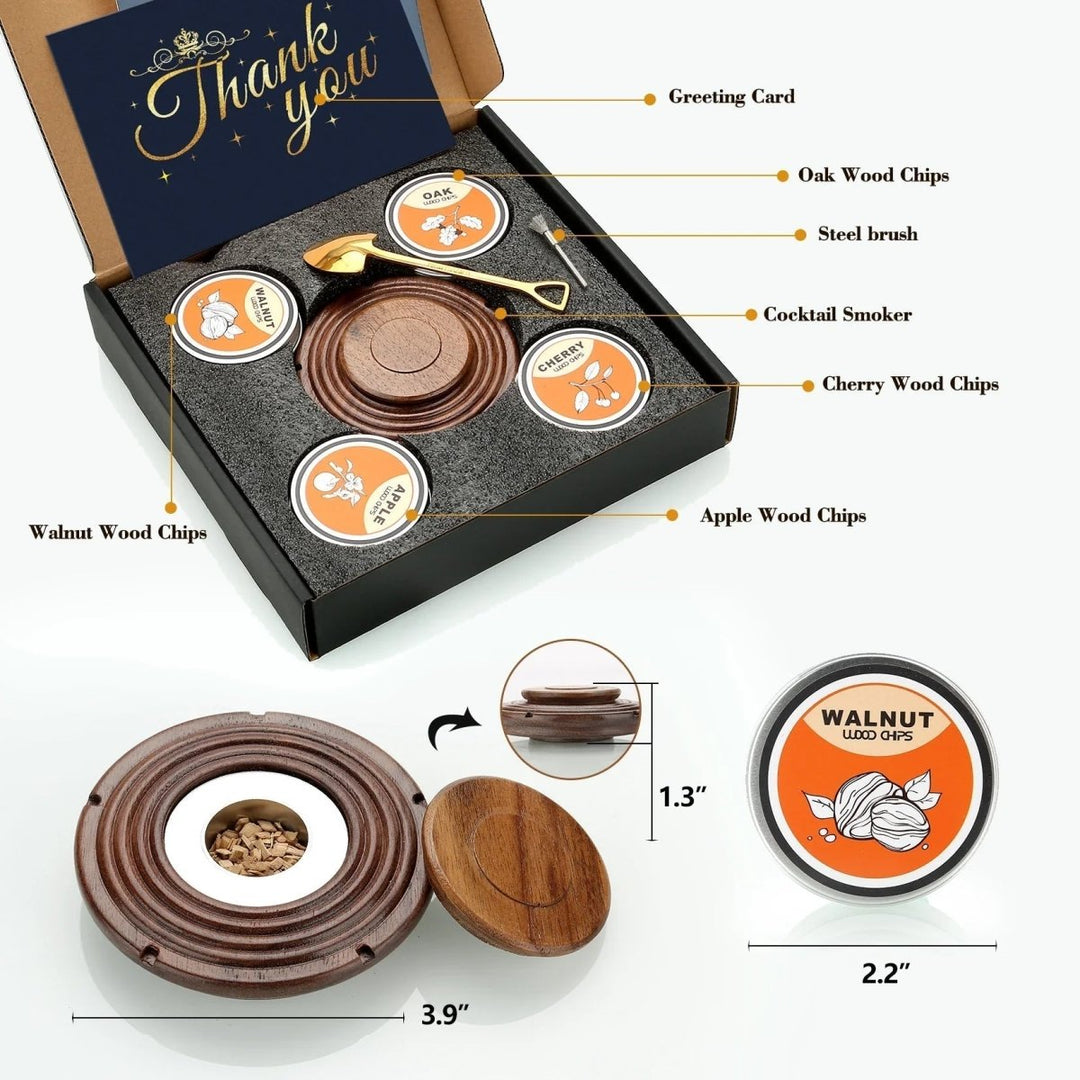 Lisslune | SMOKETAIL KIT – Cocktail Smoker Set for Whiskey & Bourbon Lovers
