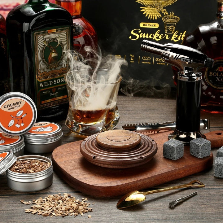 Lisslune | SMOKETAIL KIT – Cocktail Smoker Set for Whiskey & Bourbon Lovers