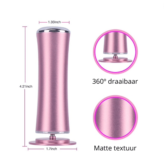 Lisslune | Smoothfeet – Electric Pedicure File for Gentle & Effective Callus Removal