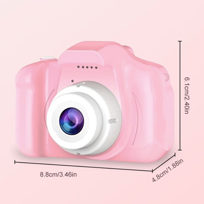 Lisslune | Snapbuddy – Kids Digital Camera with Dual Lens – Shockproof 1080p HD Camera for Children