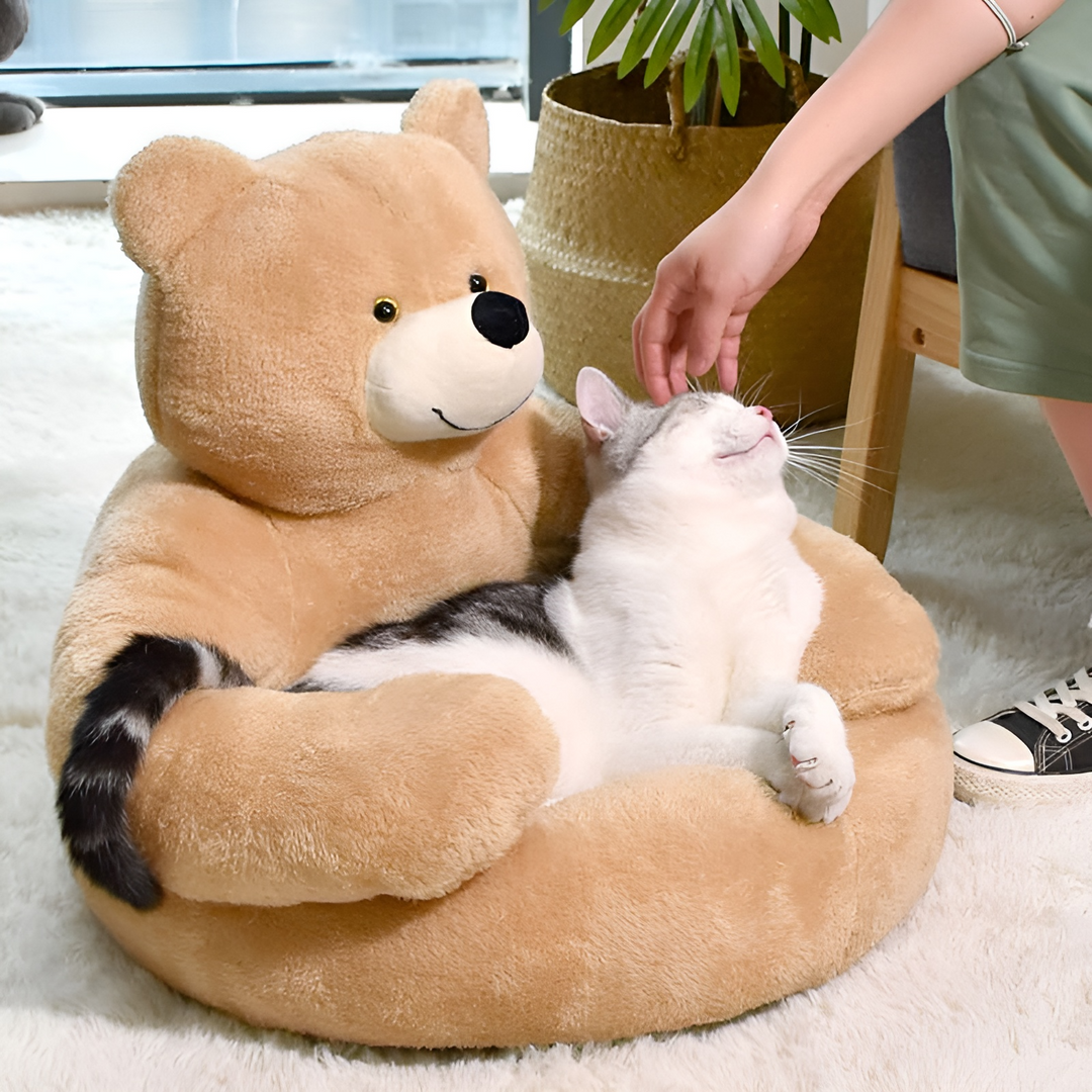 Lisslune | SnuggleBed Luxury Plush Bed for Pets