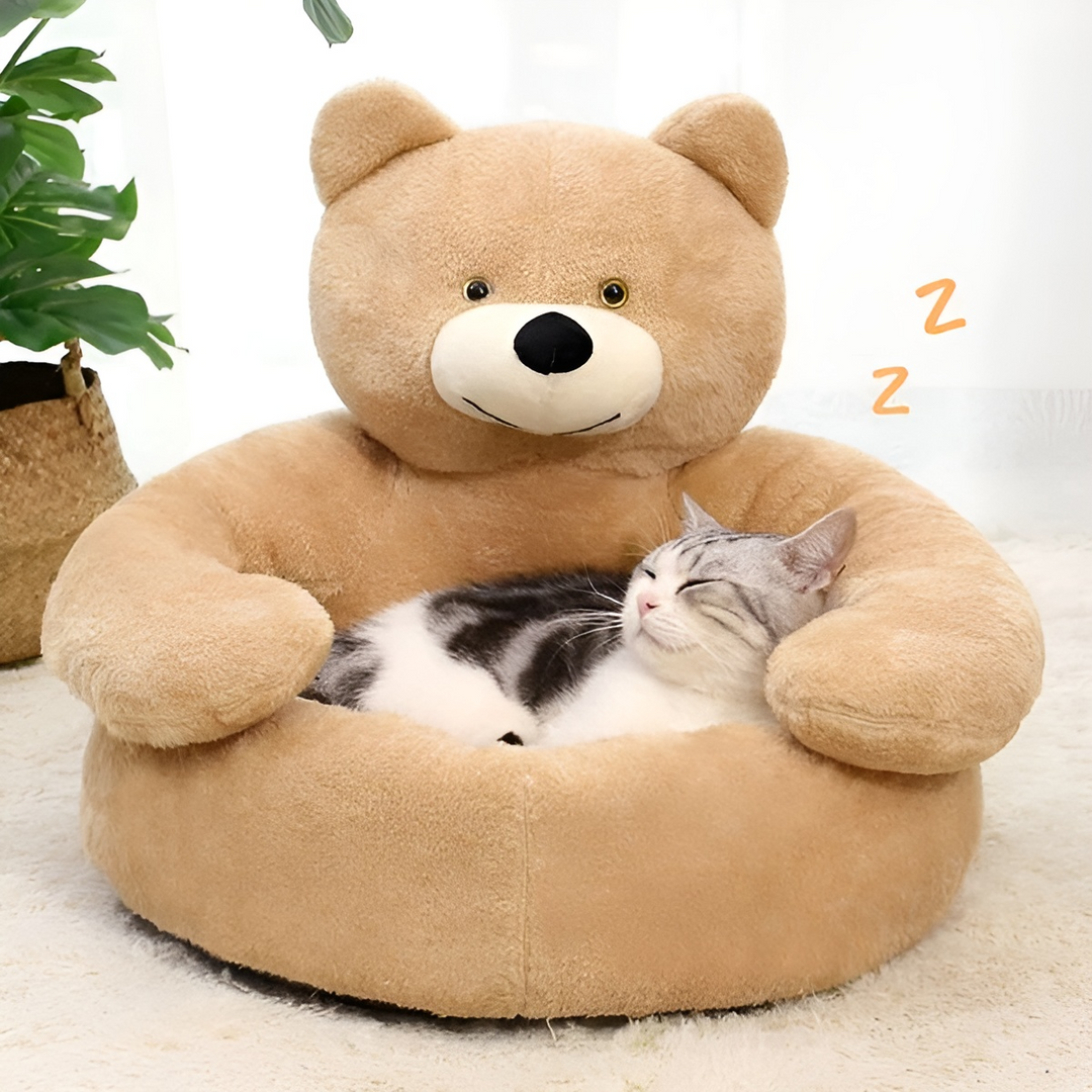 Lisslune | SnuggleBed Luxury Plush Bed for Pets