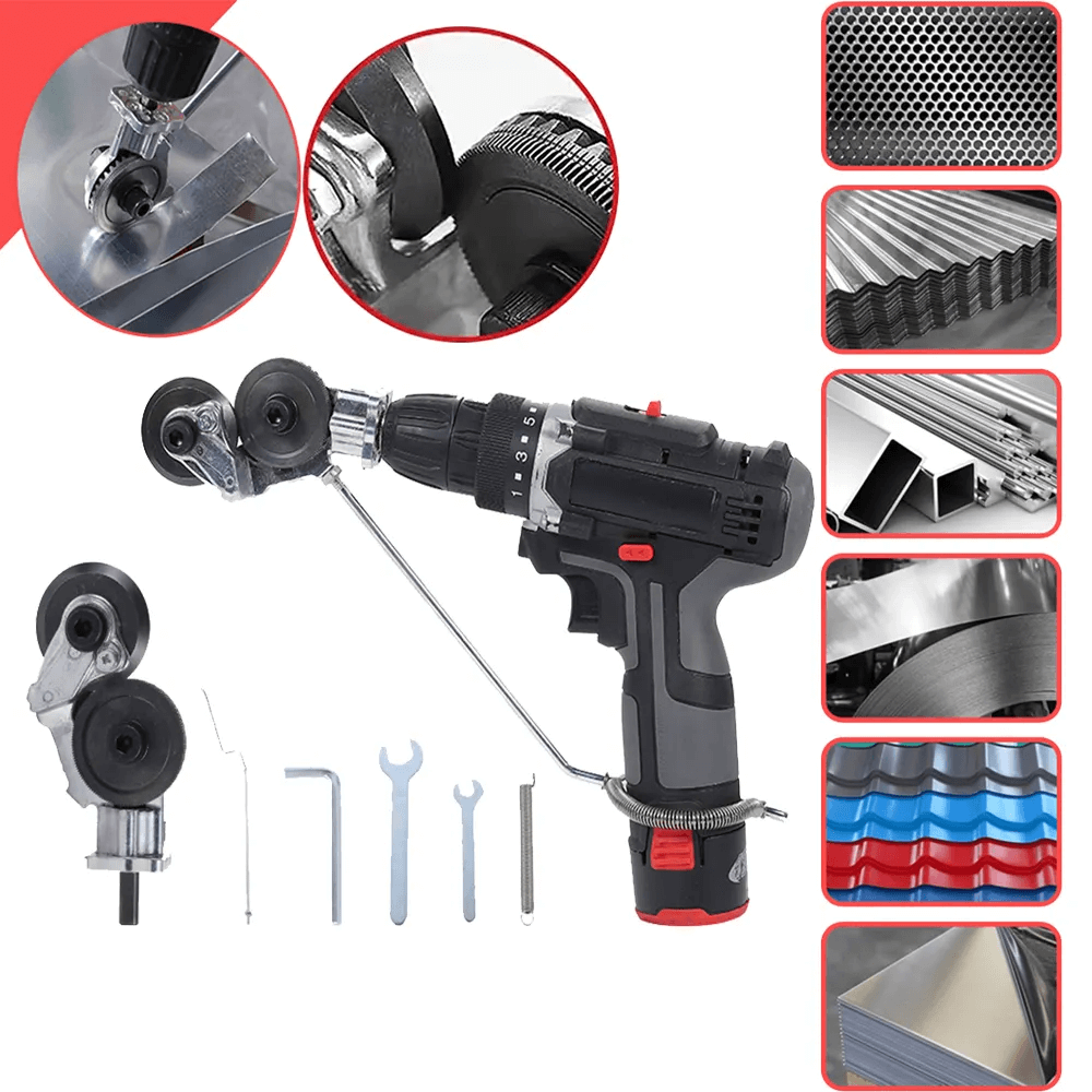 Lisslune | Snibbler Drilling Machine Cutter – Precision Sheet Metal Cutting Tool for Iron, Steel & Aluminum