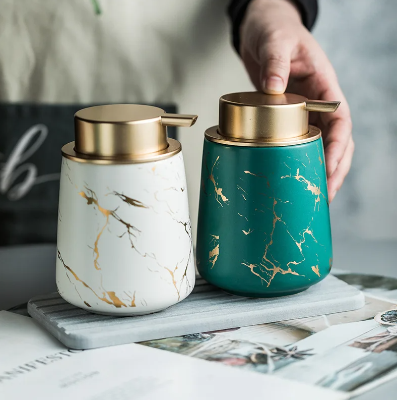 Lisslune | Modern Marble Soap Dispenser Accessories