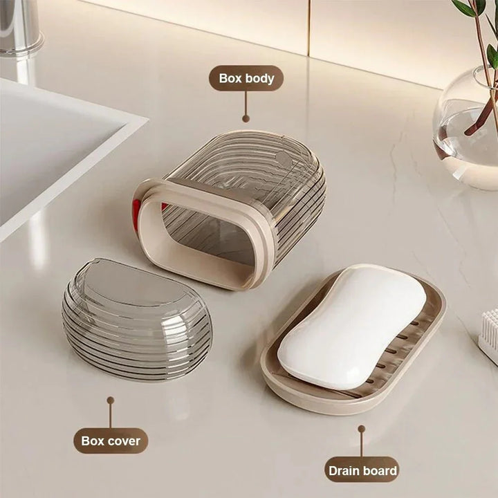 Lisslune | SOAPSAFE – Travel Soap Case for Effortless Hygiene on the Go