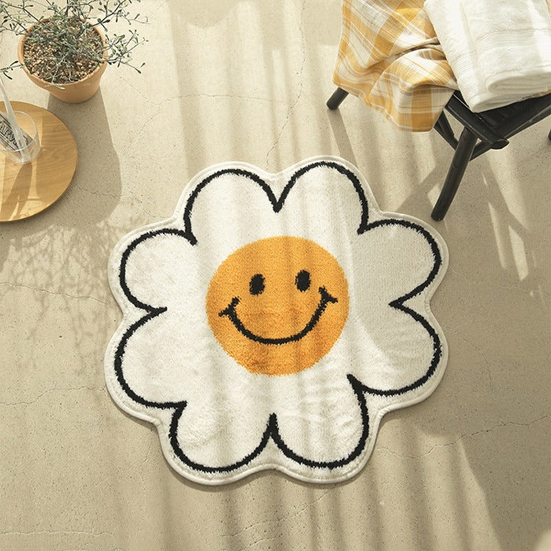 Rynx | Daisy Flower Accent Rug