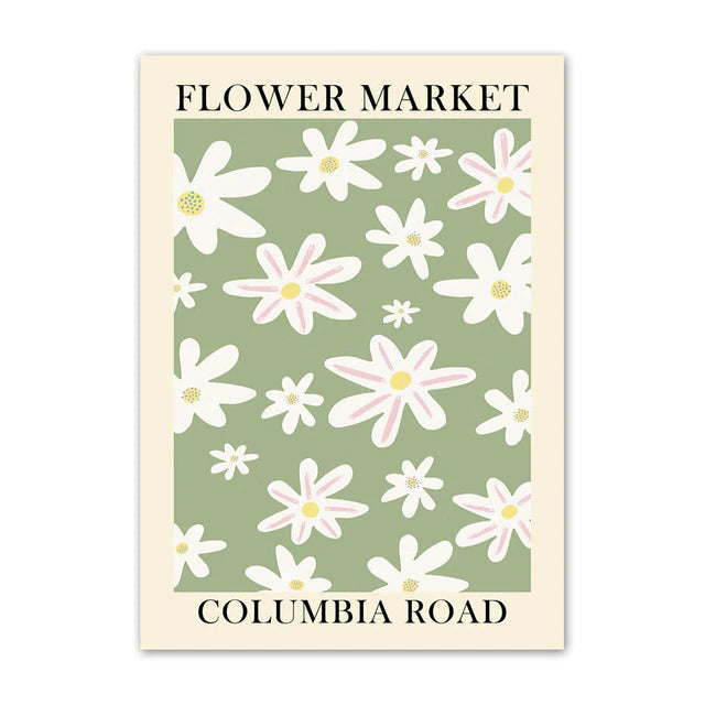 Rynx | Flower Market Canvas Poster