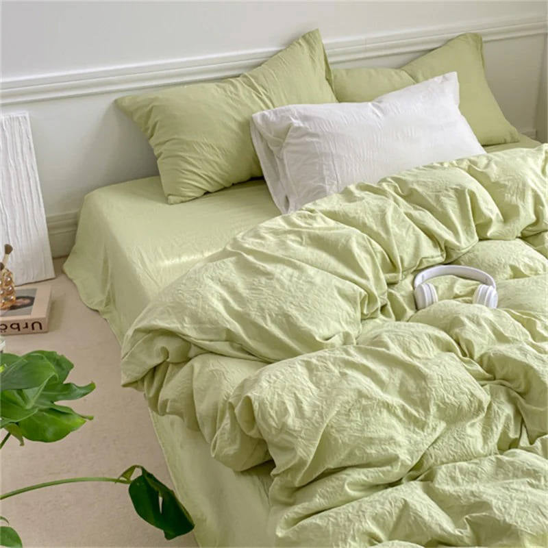 Rynx | wrinkled sheet bedding set