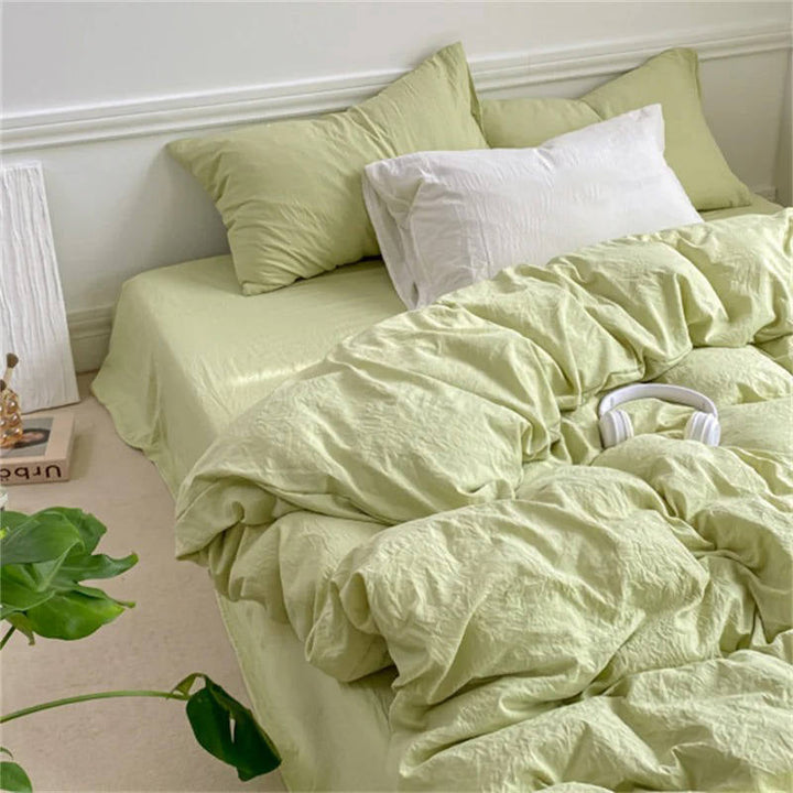 Rynx | wrinkled sheet bedding set