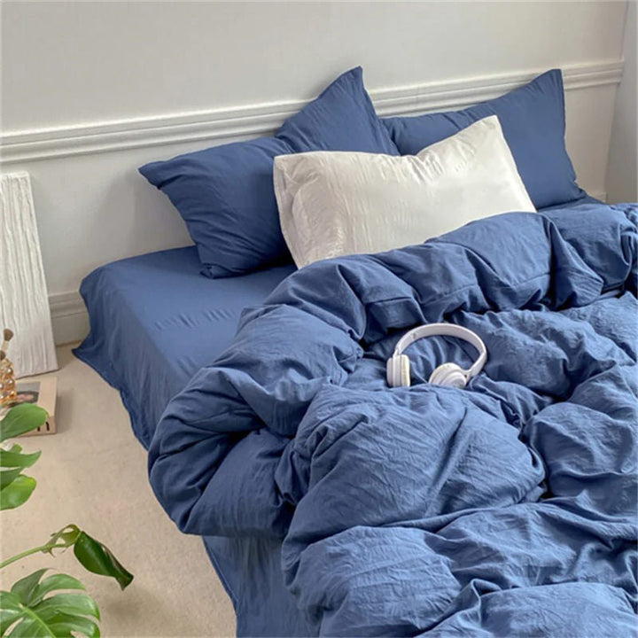 Rynx | wrinkled sheet bedding set