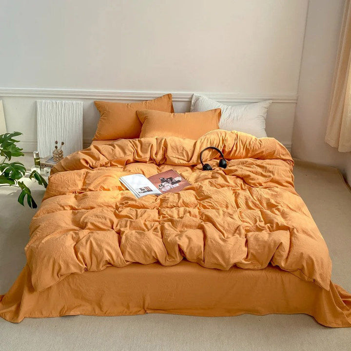Rynx | wrinkled sheet bedding set