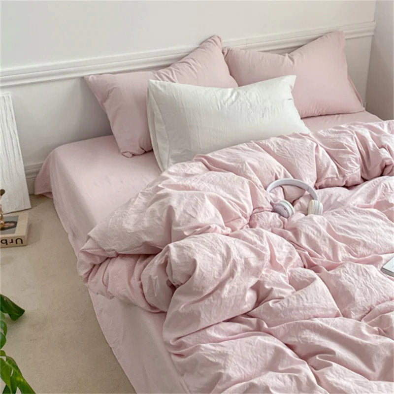 Rynx | wrinkled sheet bedding set