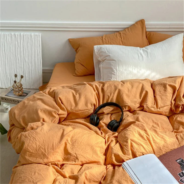 Rynx | wrinkled sheet bedding set