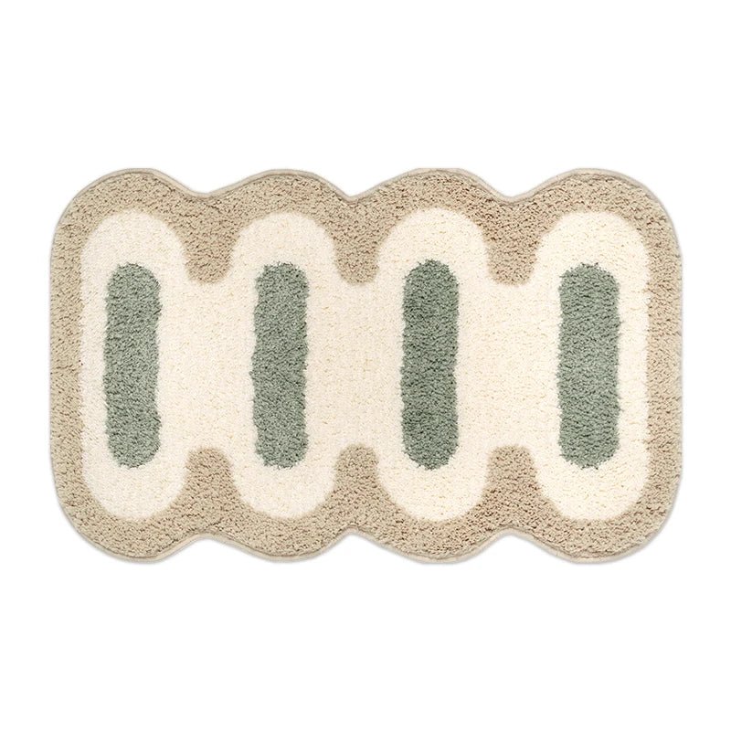 Lisslune | SoftShape Bath Mat - Geometric Luxury for Your Bathroom