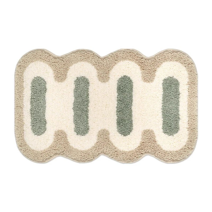 Lisslune | SoftShape Bath Mat - Geometric Luxury for Your Bathroom