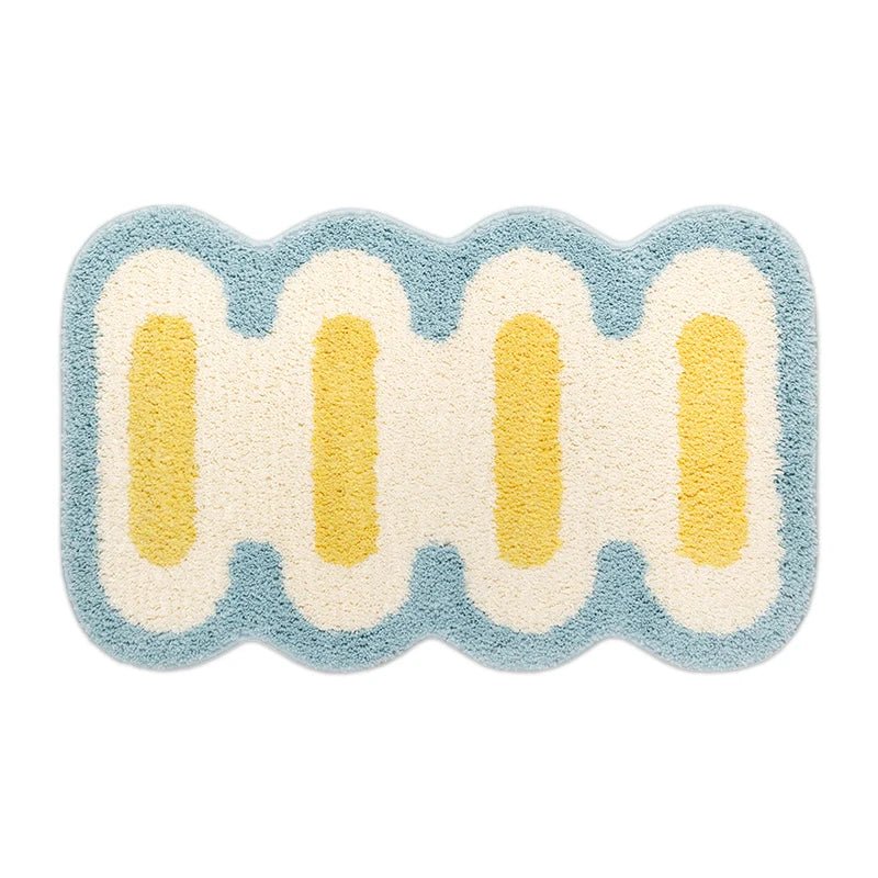 Lisslune | SoftShape Bath Mat - Geometric Luxury for Your Bathroom