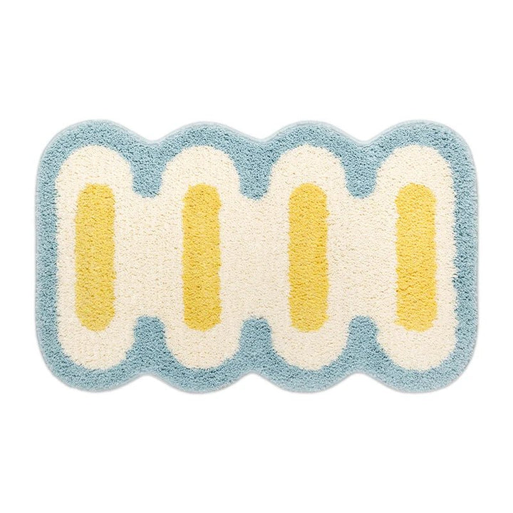 Lisslune | SoftShape Bath Mat - Geometric Luxury for Your Bathroom