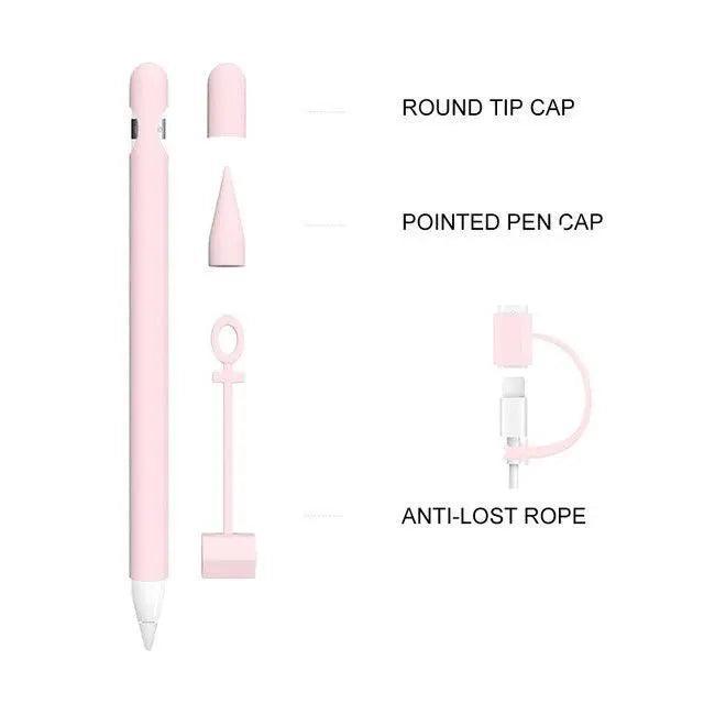 Lisslune | Vibrant Silicone Apple Pencil Case - Stylish Protection for iPad Pro