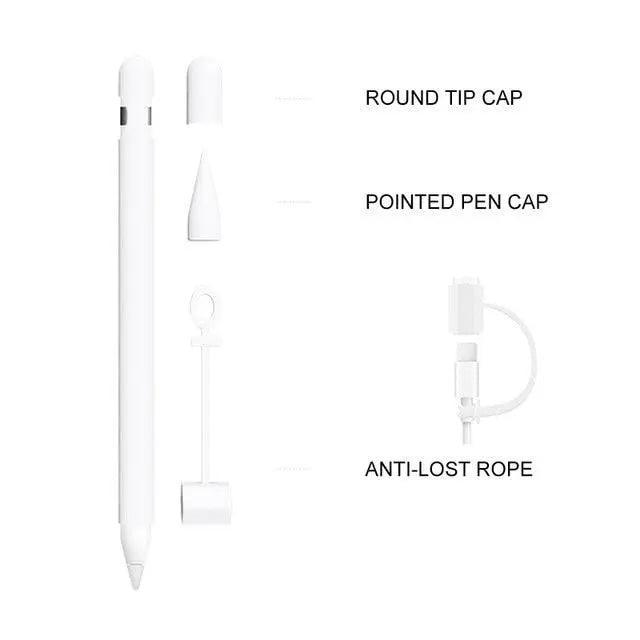 Lisslune | Vibrant Silicone Apple Pencil Case - Stylish Protection for iPad Pro