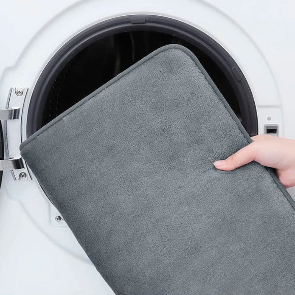 Lisslune | MEMORICUSH – Memory Foam Bath Mat for Spa-Like Comfort