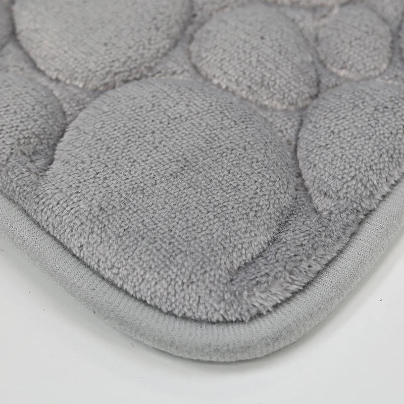 Lisslune | Softura – 3-Piece Non-Slip Bathroom Mat Set with Comfort & Style