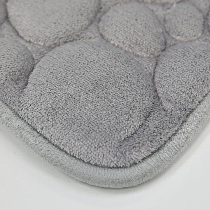 Lisslune | Softura – 3-Piece Non-Slip Bathroom Mat Set with Comfort & Style