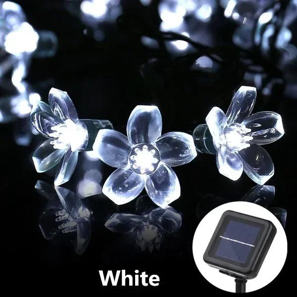 Lisslune | Solar Honey Bee String Lights - Waterproof Lights for Garden, Christmas, Wedding, Party Outdoor Lighting