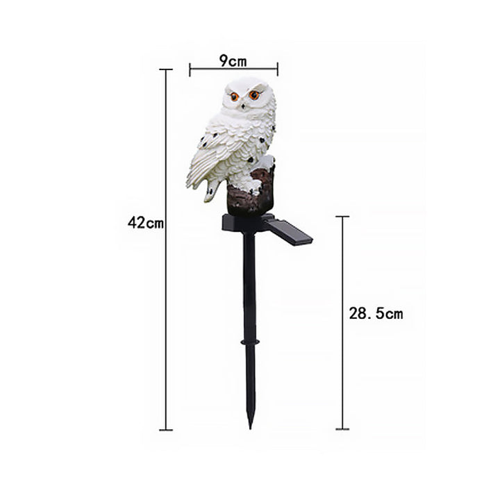 Lisslune | Solar Owls Garden decorative landscape light