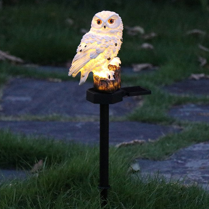 Lisslune | Solar Owls Garden decorative landscape light