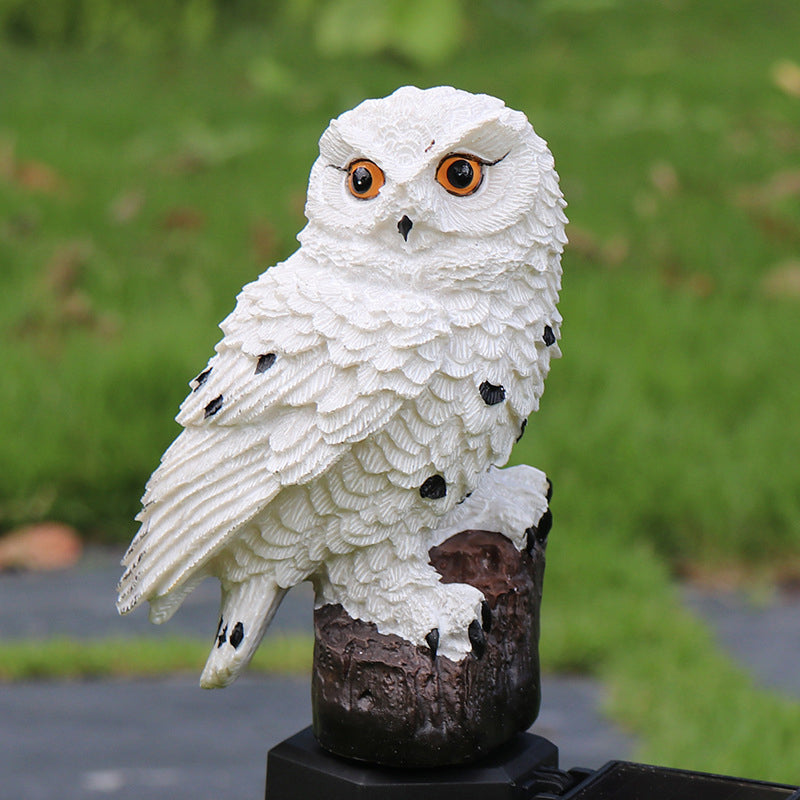 Lisslune | Solar Owls Garden decorative landscape light