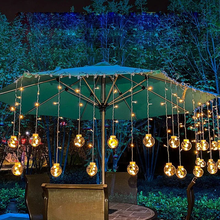 Lisslune | String Lights – Solar Pendant – elegant design – solar powered