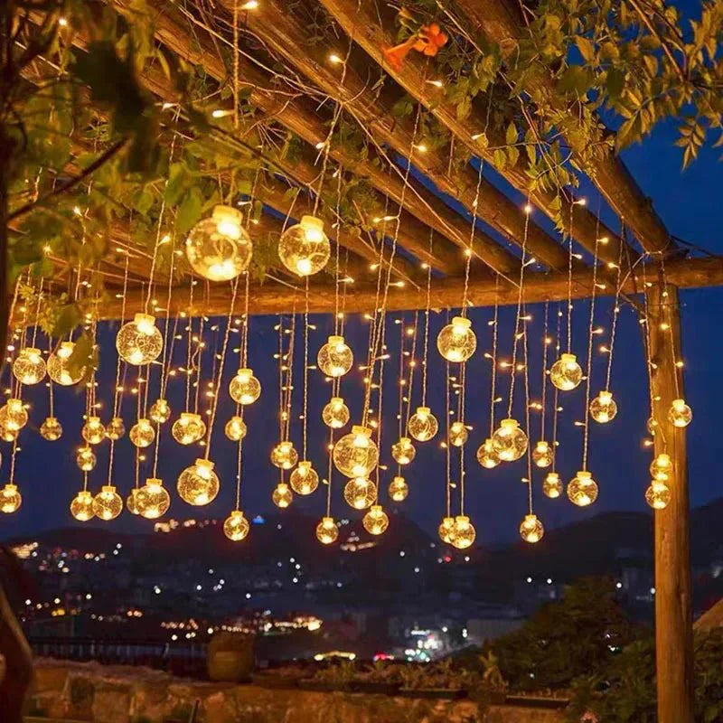 Lisslune | String Lights – Solar Pendant – elegant design – solar powered