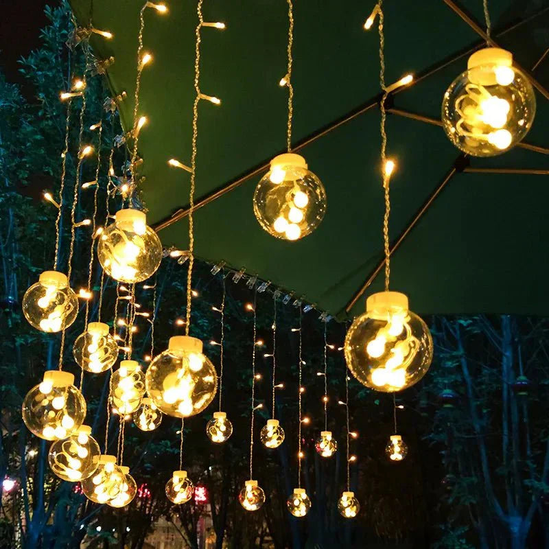 Lisslune | String Lights – Solar Pendant – elegant design – solar powered