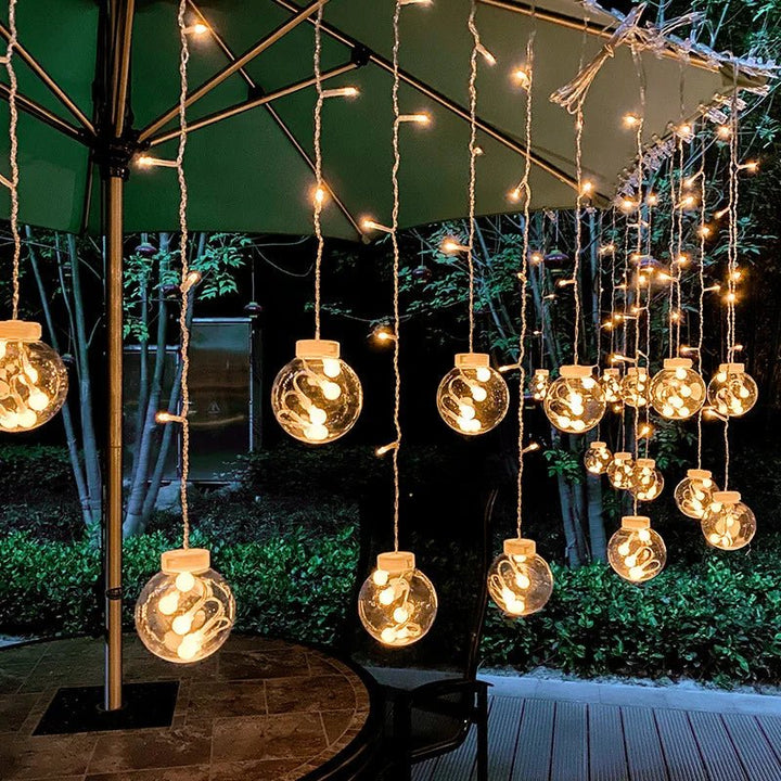 Lisslune | String Lights – Solar Pendant – elegant design – solar powered