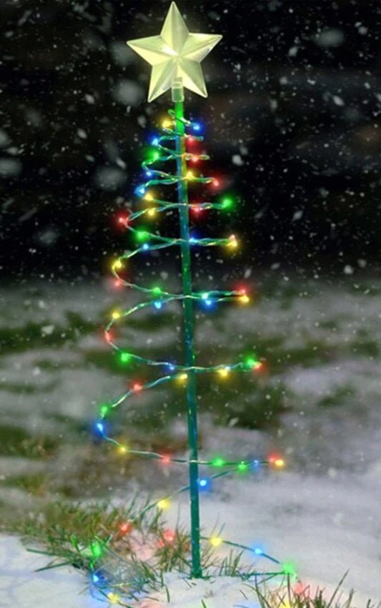 Lisslune | Solar-Powered LED Christmas String Lights – Waterproof Outdoor Fairy Garland for Magical Holiday Garden & New Year Décor
