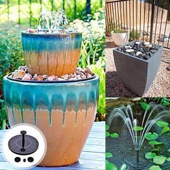 Lisslune | Solar-Powered Easy Bird Fountain Kit
