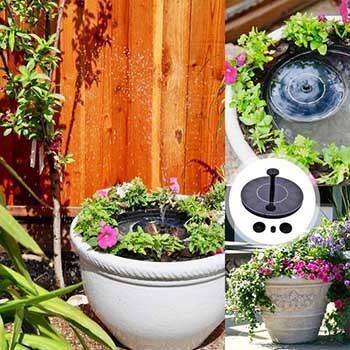 Lisslune | Solar-Powered Easy Bird Fountain Kit