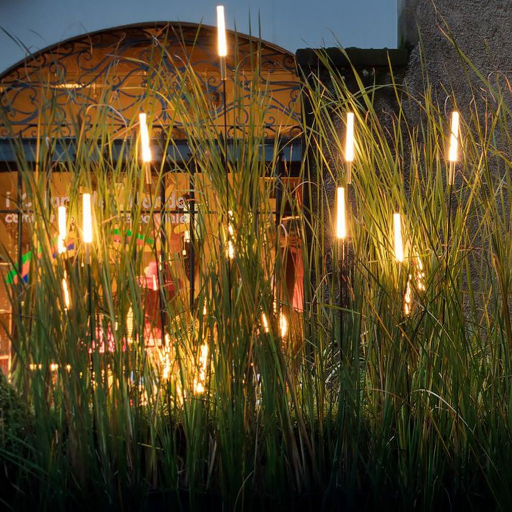 Lisslune | SOLAREED LIGHTS – Solar Reed Garden Lights for Atmospheric Outdoor Lighting