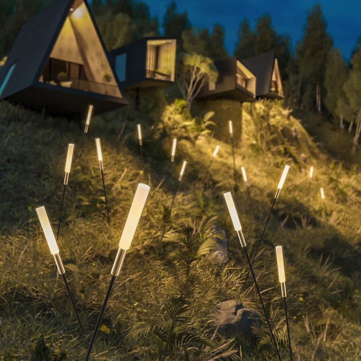 Lisslune | SOLAREED LIGHTS – Solar Reed Garden Lights for Atmospheric Outdoor Lighting