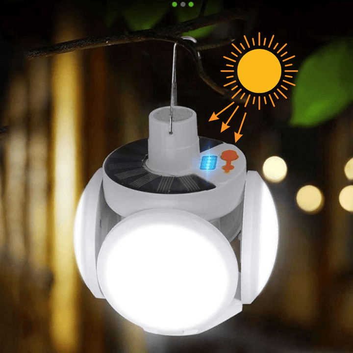 Lisslune | SOLARGLOW Cube – Portable Solar Outdoor Light with Foldable Design & Long Battery Life
